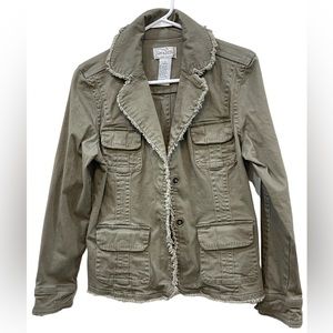 LIVE A LITTLE Lightweight Blazer Style Jacket SZ M